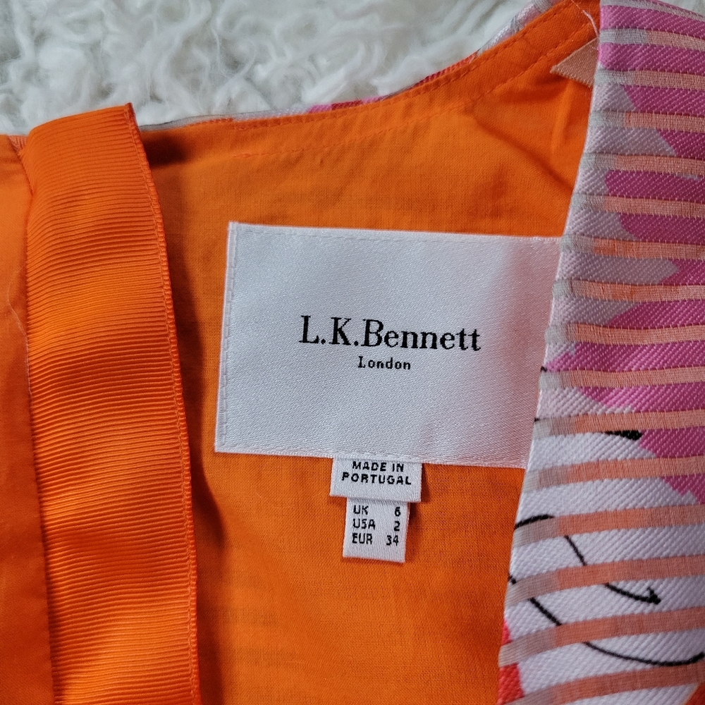 L.K. Bennett Dr Prula Dress - Picture 6 of 14